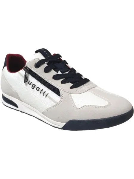 Pantofi Bugatti alb