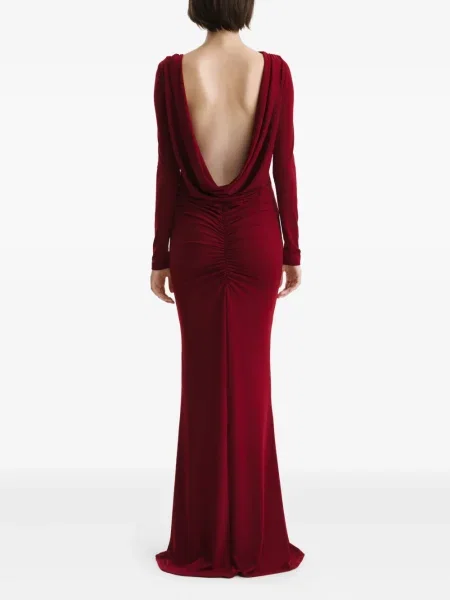 Rochie maxi 2310 Studio de costum roșu