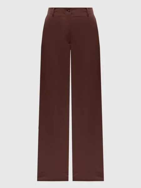 Штани CANNES з вовни Enrico Mandelli коричневі