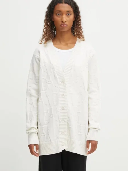 Fiorucci cardigan de lână Kissing Angels Long bej