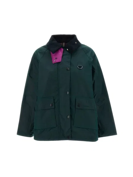 Woskowana kurtka Barbour zielona