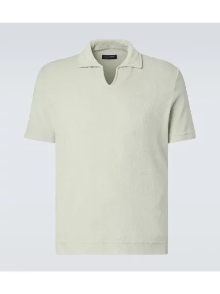 Frottír pólóing Thom Sweeney zöld