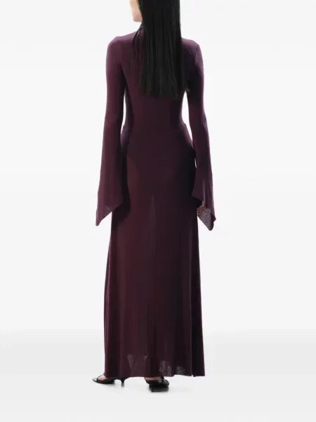 Rochie maxi Manuri violet