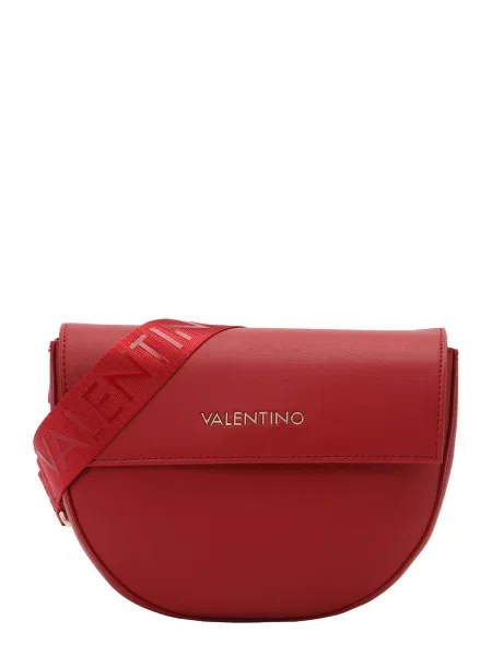 Valentino Bags geantă croissant pentru femei cu imitație de piele roșu
