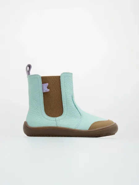 Шкіряні Дитячі Челсі OSIK Barefoot Chelsea Ocean Mini блакитний
