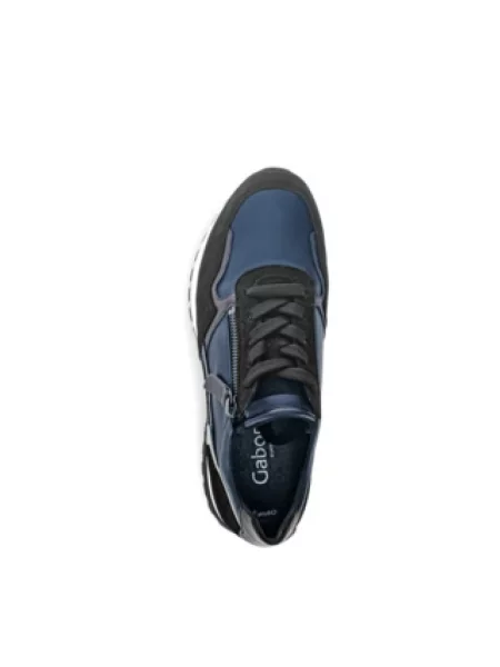 Sneakersy Gabor zamszowe czarne