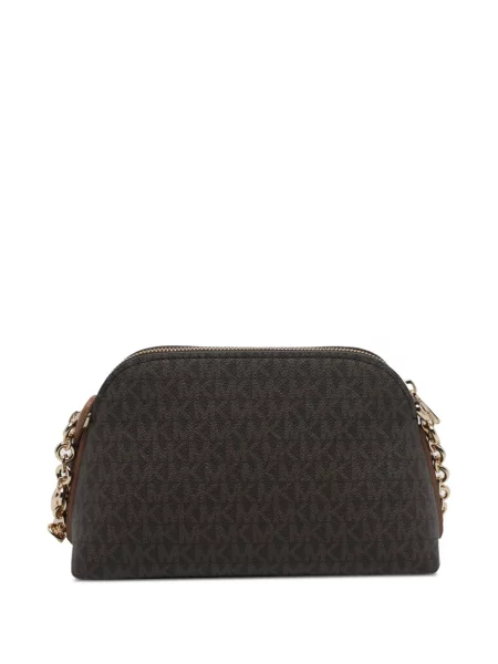 Jacquard v-nyakú balerina Michael Michael Kors nyomtatás fekete