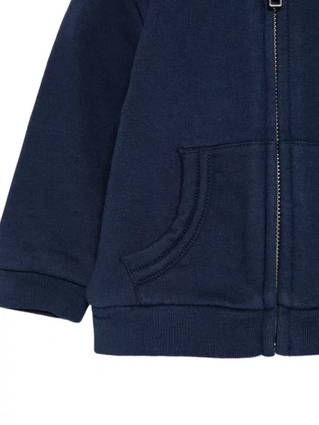Bluza z kapturem dziecięca Polo Ralph Lauren niebieska