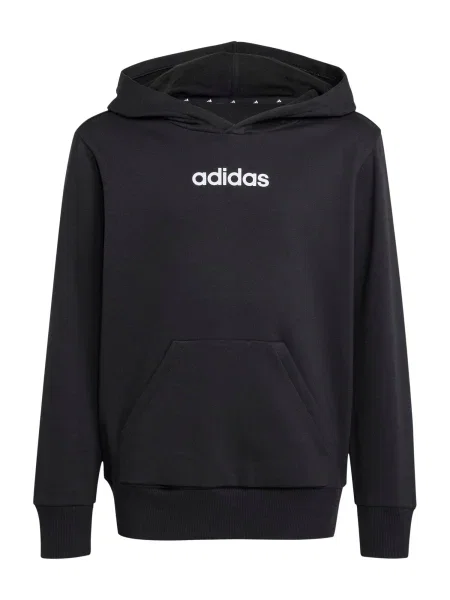 ADIDAS SPORTSWEAR Hanorac sport ESSENTIALS negru / murdar alb