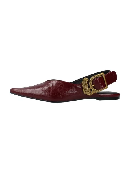 Pantofi Lola_casademunt fără toc cu model leopard cu cataramă
