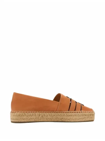 Εσπαντρίγιες Tory Burch με πλατφόρμα καφέ