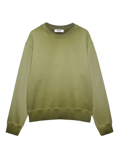 Суитчър Msgm бродиран зелено