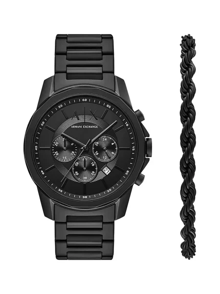 Hodinky Armani Exchange čierna