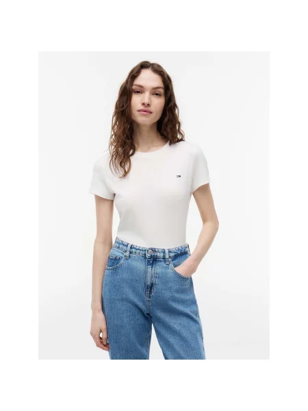 Tommy Jeans Tricou bej