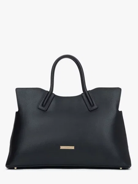 Кожаная сумка Cromia черная