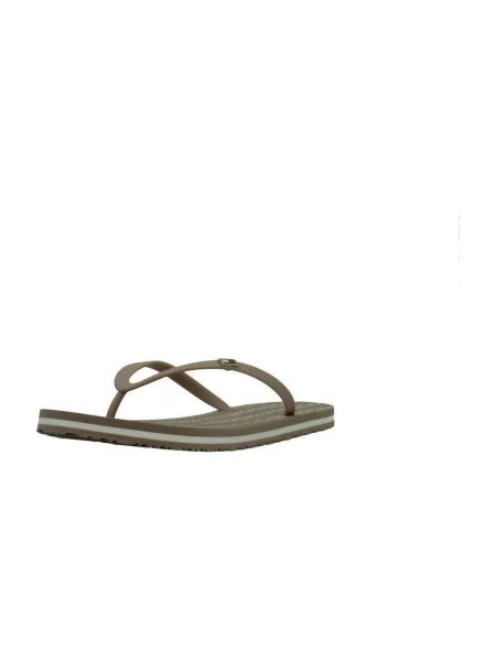 Papuci Tommy Hilfiger bej