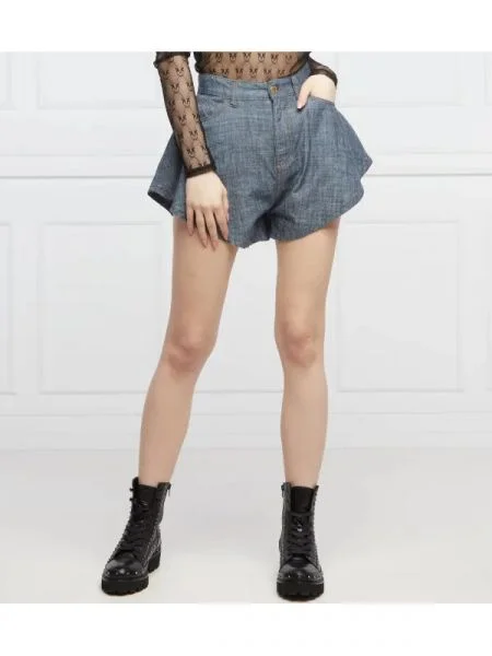 Pinko Pantaloni scurți BETULLA | cu adaos de in