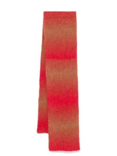 Fular études cu gradient roșu