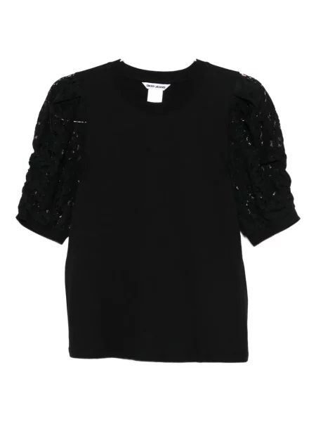 Koszulka Dkny koronkowa czarna