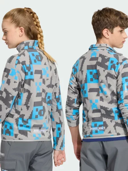 Детский свитер Adidas серый