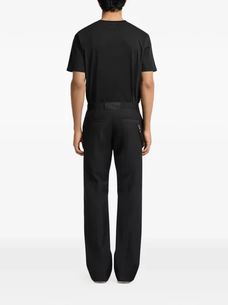 Tricou Courreges cu imagine negru