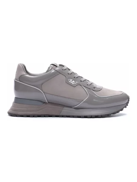 Sneakersy Mallet London skórzane szare