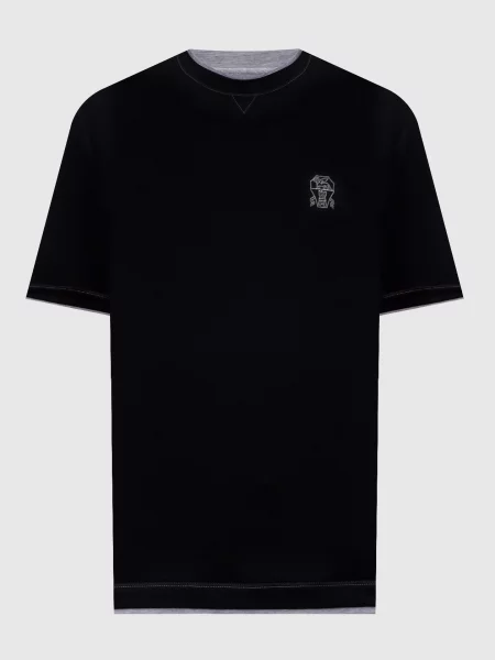 Футболка Brunello Cucinelli черная