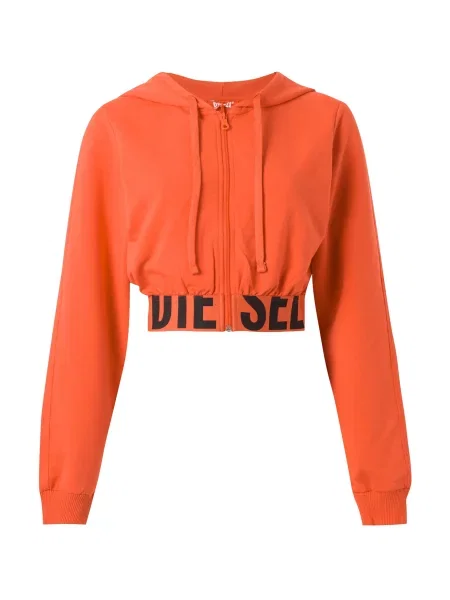 DIESEL Hanorac NIKA roșu orange negru