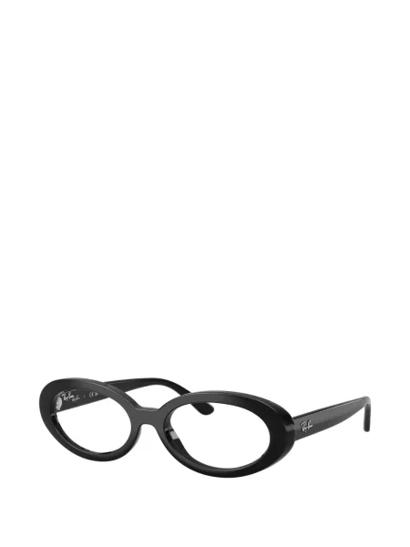 Ochelari de soare ovali Ray-ban negru