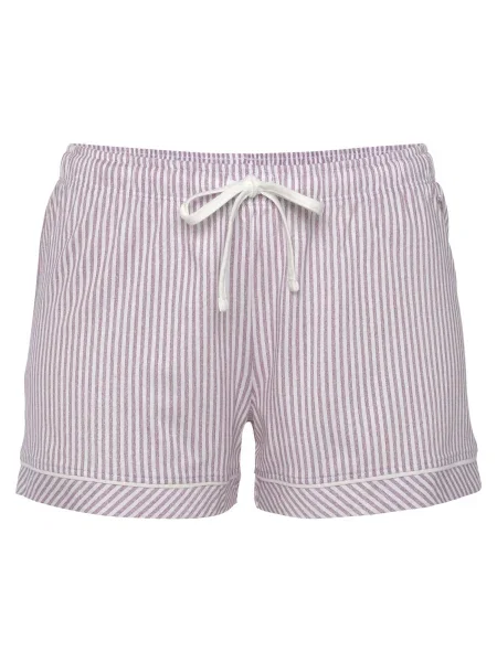 S.Oliver Pantaloni de pijama mov orhidee alb