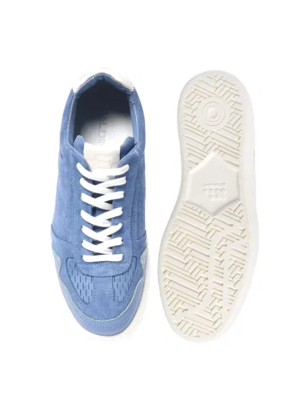 Sneakersy Baldinini zamszowe niebieskie