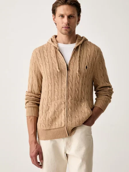 Polo Ralph Lauren cardigan pentru bărbați din bej
