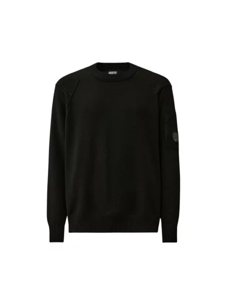 Sweter C.p. Company wełniany czarny