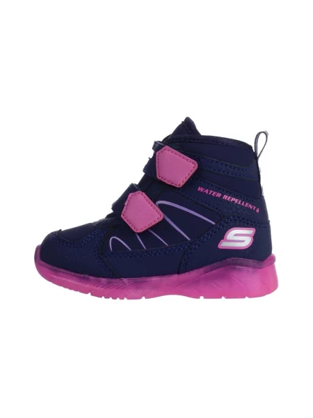 Členkové topánky Skechers modrá
