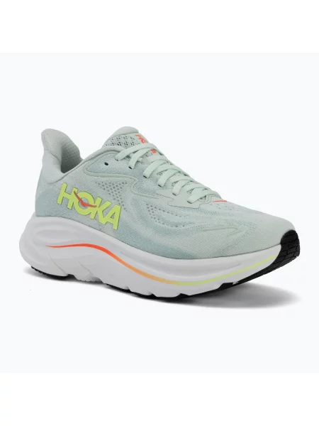 Încălțăminte de alergare pentru femei HOKA Clifton 10 sea glass/neon flame