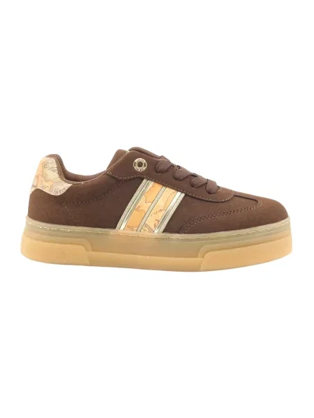 Sneakersy Alviero Martini 1a Classe skórzane brązowe
