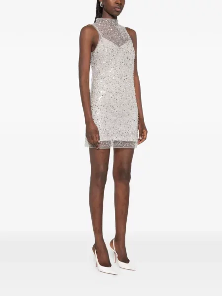 Rochie mini Patrizia Pepe gri