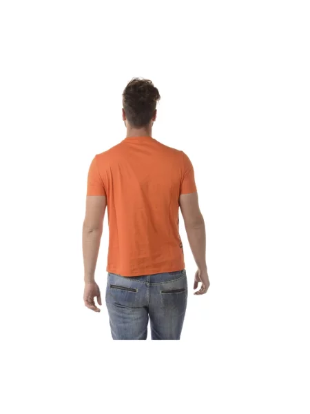 Koszulka Armani Jeans pomarańczowa