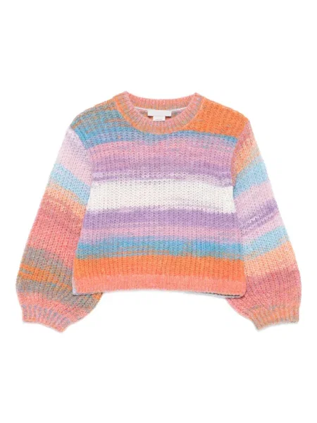 Sweter dziecięcy Stella Mccartney pomarańczowy