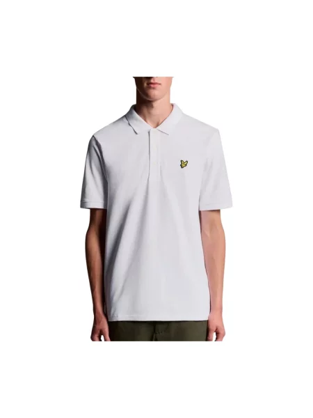 Koszulka polo Lyle & Scott biała