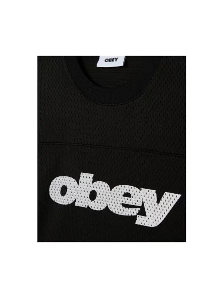 Tričko OBEY Practice Jersey Ss Black L černé