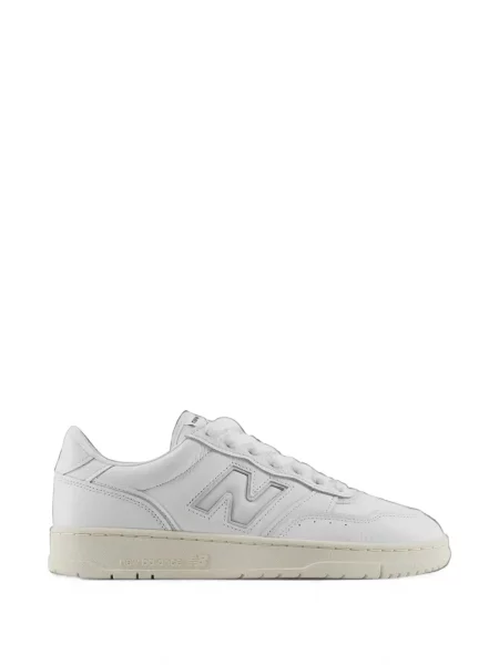 Sneakerși New Balance plasă cu autograf alb