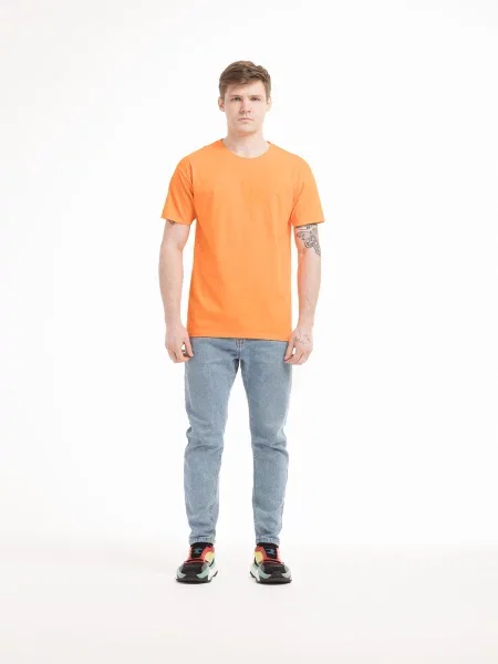 Футболки і поло Fruit of the loom Original помаранчевий