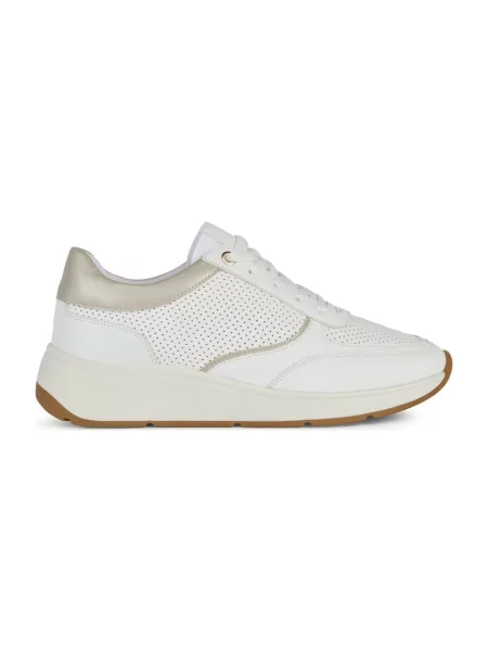 Sneakersy Geox białe