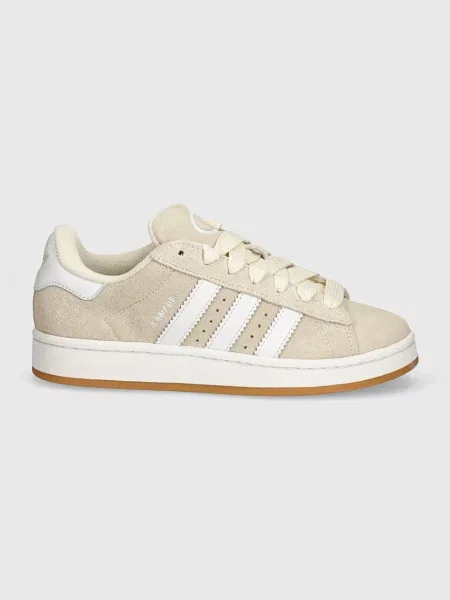 Superge iz semiša adidas Originals Campus bež