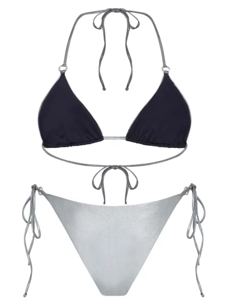 Bikini Let's Swim argintiu
