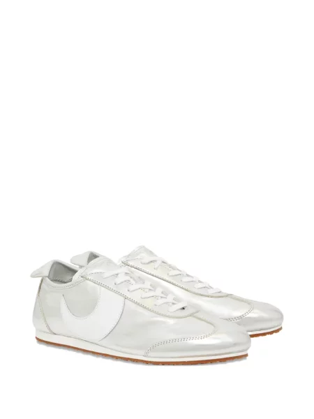 Sneakerși Marine Serre din piele gri