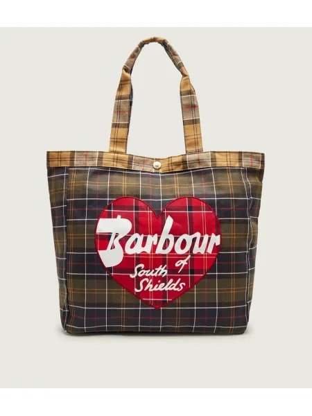 Barbour Bevásárló táska Heart zöld