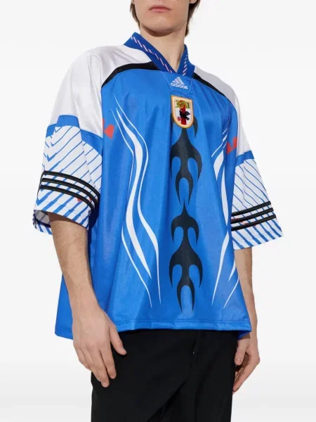 Класически шорти Adidas на райета с ресни кафяво