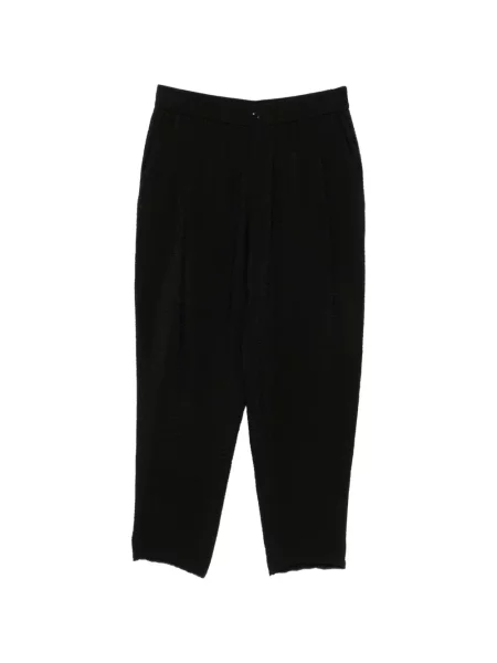 Pantaloni Giorgio Armani conici negru